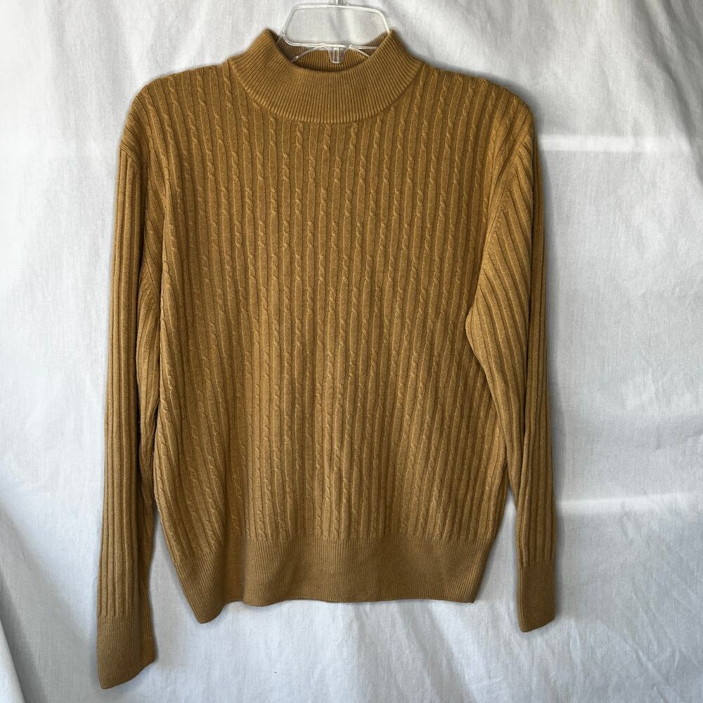 Casual Corner Brown Soft Sweater M